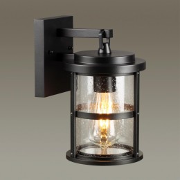 4964/1W NATURE ODL22 641 черный/стекло Ландшафтный настен.светильник E27 1*60W IP44 MAGUS