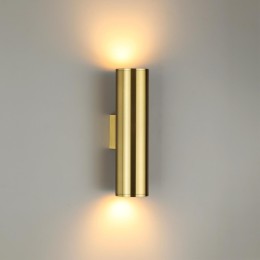 3833/2WB HIGHTECH ODL20 245 золотистый/металл Настенный светильник E27, LED max 7W 220V DARIO