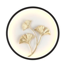 6682/12WL HIGHTECH ODL24 237 Настенный светильник черн/золотое фольгир/металл/акрил IP20 LED 12W 3000K EAST
