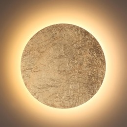 3561/12WL HIGHTECH ODL18 229 золот. фольг-ние Настен. св-ник IP20 LED 3000K 12W 672Лм 220V SOLARIO