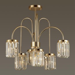 4987/6C CLASSIC ODL22 549 золотой/хрусталь Люстра потолочная E14 6*40W VASSA