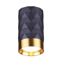 4287/1C HIGHTECH ODL22 283 черный/золотистый/металл Потолочный светильник IP20 LED GU10 max 10W AD ASTRUM