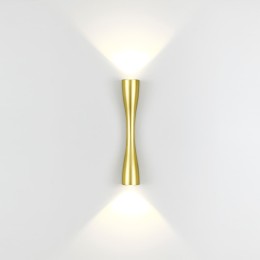 4292/10WL HIGHTECH ODL22 243 золотистый/металл Настенный светильник IP20 LED 10W 536Лм 3000K ANIKA