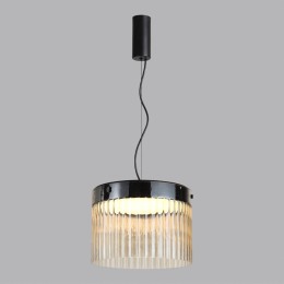 5047/24L L-VISION ODL24 303 черный/светл.янтарный/металл/стекло Подвес LED 24W 4000К 2715Лм PILLARI