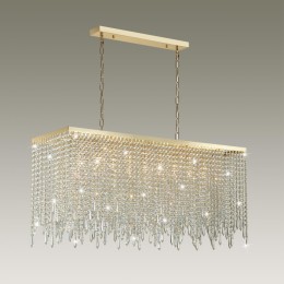 5028/9A MODERN ODL23 531 золотой/прозрачный металл/хрусталь Люстра E14 9*40W CHOKKA