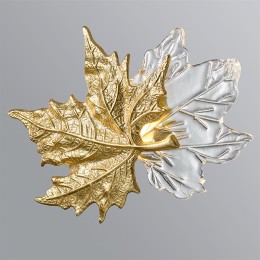 4371/6WL MIDCENT ODL23 237 золотое фольгирование/стекло Настенный светильник IP20 LED 6W 220Лм 3000K EVA