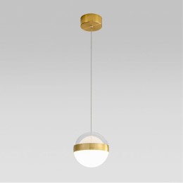 5036/12L L-VISION ODL24 389 ант.бронза/прозрачн/молочный/металл/акрил Подвес LED 12W 4000K 600лм RONI