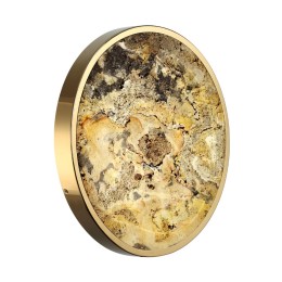 5079/40L L-VISION ODL24 зол/серо-бежевый/металл/натур.камень/акрил Настен.-потолочн. cветил. с переключ.цветов.темпер. LED 40W 3000К/4000K/6000K BERGI