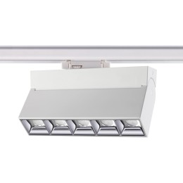 358667 PORT NT21 274 белый Трехфазный трековый светодиодный светильник IP33 LED 4000K 25W 110-265V EOS