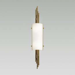 5415/2W MODERN ODL_EX23 87 бронзовый/белый матовый/металл/стекло Бра E27 2*40W MARGARET