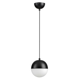 4958/1 PENDANT ODL22 345 черный/металл/белый/стекло Подвес E27 1*40W PINGA