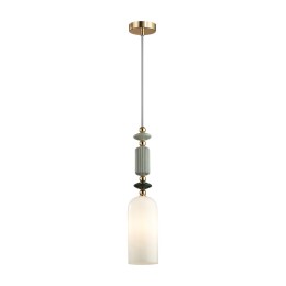 4861/1D CLASSIC ODL_EX22 111 золотой/раноцветн.керамика/стекло Подвес E14 1*40W 4861/1D CANDY