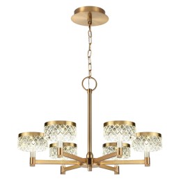 5032/36L L-VISION ODL24 445 античн.бронза/металл/акрил Люстра LED 36W 4000K 2596лм FIVRE