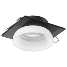 370723 SPOT NT21 319 черный Светильник встраиваемый IP20 GU10 9W 235V LIRIO