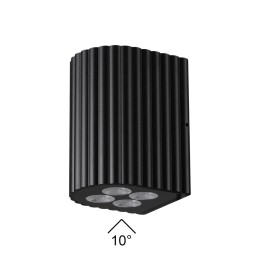 7127/8WL NATURE ODL25 Фасадный светильник черный/металл IP54 LED 8W 10°  220-240V GLENN