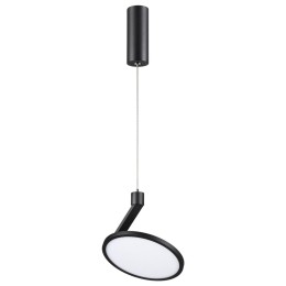 358350 OVER NT20 358 черный Светильник накладной, длина провода 1м IP20 LED 4000K 18W 85-265V HAT
