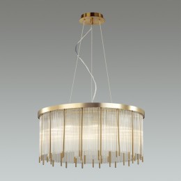 4788/10 HALL ODL21 554 золото/металл/стекло Люстра E14 10*40W YORK