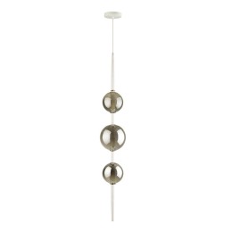 4683/3 PENDANT ODL20 303 белый /дымчатый Подвес G9 3*5W 220V LAZIA