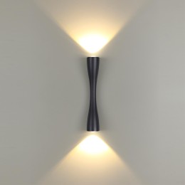 4291/10WL HIGHTECH ODL22 243 черный/металл Настенный светильник IP20 LED 10W 453Лм 3000K ANIKA