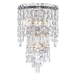 5074/3W HALL ODL24 529 хром/прозрачный/металл/хрусталь Бра E14 3*40W ROLTA