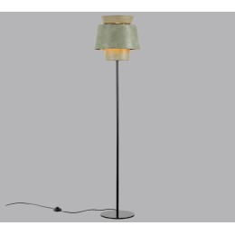 4992/1FA PENDANT ODL24 401 черный/зеленый/золотой/металл/экокожа Торшер E27 1*60W KRESSA