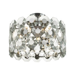 4973/5C HALL ODL22 373 хром/хрусталь Люстра потолочная E14 5*40W TOKATA