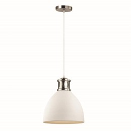 3323/1 PENDANT ODL17 378 белый/никель Подвес E27 60W 220V VIOLA