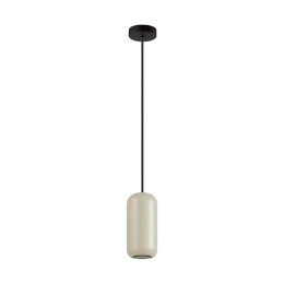 5060/1G PENDANT ODL24 313 цвет слонов.кости/черный/металл Подвес GU10 LED 4W COCOON