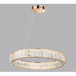 5071/100L HALL ODL24 493 золото/прозрачный/металл/хрусталь/стекло Люстра LED 100W 3700K VERSION