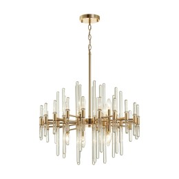 4988/10 HALL ODL22 551 золотой/стекло Люстра E14 10*40W STIKA