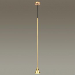 3884/1G HIGHTECH ODL20 353 золотистый/металл Подвесной светильник LED GU10 7W 220V PIPA