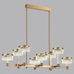 5032/48LA L-VISION ODL24 447 античн.бронза/металл/акрил Люстра LED 48W 4000K 3125лм FIVRE