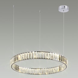 4930/36L L-VISION ODL24 489 хром/прозрачный металл/хрусталь Люстра LED 36W 4000K 4280Лм VEKIA