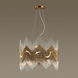 4983/8 HALL ODL22 443 бронзовый/стекло Люстра E14 8*40W SAVIKIA