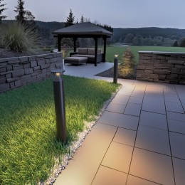 7119/12GL NATURE ODL25 Ландшафтный светильник  черный/металл IP65 LED 12W 669Лм 3000K 120° 220-240V COIL