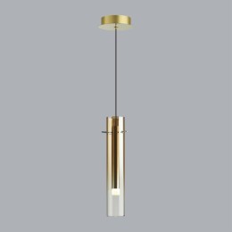 5062/5LB PENDANT ODL24 317 золотой/янтарный/металл/стекло Подвес LED 5W 3000K SHINY