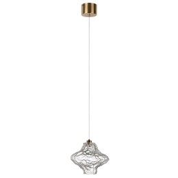 5107/3L L-VISION  ODL26 антич.бронза/прозрачный металл/стекло Подвес LED x 3W 4000K ORDI