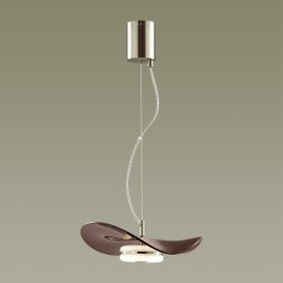 4857/10LA L-VISION ODL_EX21 65 никель/черничный/стекло Подвес LED 1*10W 3500K FLUENT