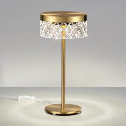 5032/7TL L-VISION ODL24 445 античн.бронза/металл/акрил Настольная лампа LED 7W 369лм FIVRE