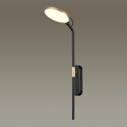 4297/7WL HIGHTECH ODL22 217 черный с ант. бронзой/металл Настенный светильник IP20 LED 7W 731Лм 3000K REDMOND