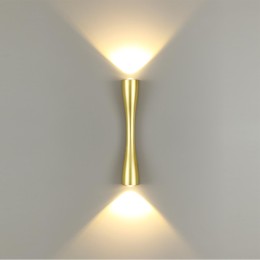 4292/10WL HIGHTECH ODL22 243 золотистый/металл Настенный светильник IP20 LED 10W 536Лм 3000K ANIKA