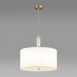 5423/5 MODERN ODL_EX24 43 золотой/молочный/белый/металл/керамика/ткань Люстра E14 5*40W POLLEN