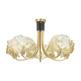 4870/5 HALL ODL_EX22 95 золотой/чёрный/стекло Люстра E14 5*40W VENTAGLIO