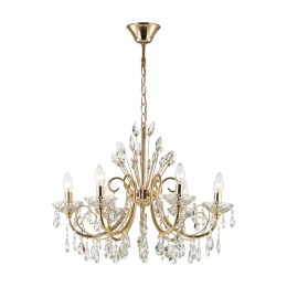 4977/6 HALL ODL23 539 золотой/хрусталь Люстра E14 6*40W VERSIA