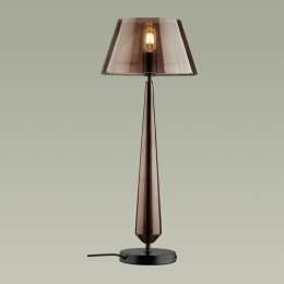 4852/1T STANDING ODL_EX21 55 черный/коричневый/стекло Высокая Лампа выкл. на базе E27 1*60W TOWER
