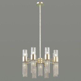 4631/17 HALL ODL20 471 серебристый/стекло/металл.цепочки Люстра G9 17*5W 220V PERLA