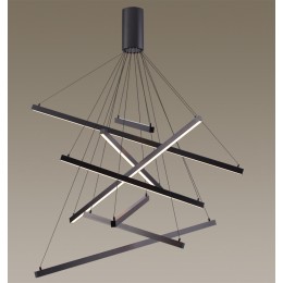 3860/96B L-VISION ODL20 194 черный/металл Подвесной светильник LED 3000K 96W 220V COMETA