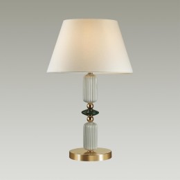 4861/1TC CLASSIC ODL_EX22 113 золотой/раноцветн.керамика/абажур Настольная лампа E27 1*60W 4861/1TC CANDY