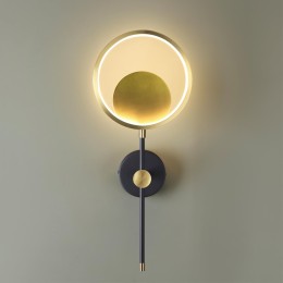 4322/15WL MIDCENT ODL22 213 металл/черный с бронзой Настенный светильник IP20 LED 15W 957Лм 3000K DENZEL