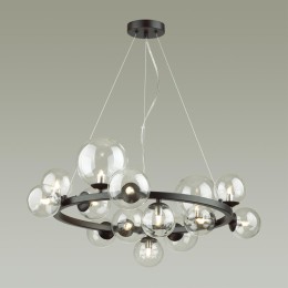 4818/14 MODERN ODL21 429 черный/прозрачный Люстра G9 14*40W TOVI